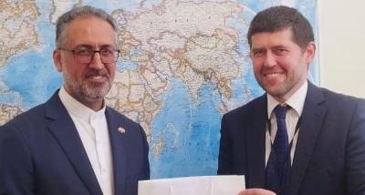 Irans Ambassador met with the Director General of Africa and the Middle East