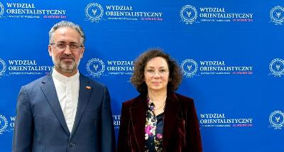 Meeting of the Iranian Ambassador with the Dean of the Faculty of Asian and African Cultures at the University of Warsaw
